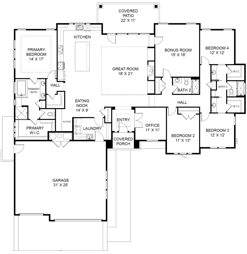 open-floor-plan-patterson-haven Open Concept patterson-homestead 5 bedroom house patterson-legacy